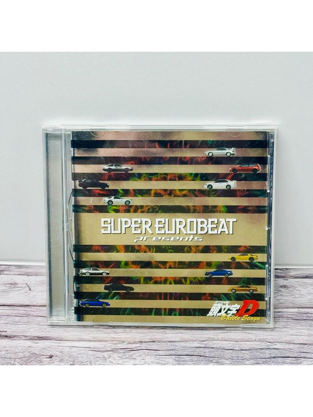Initial D Battle Stage Super EuroBeat Presents CD Album Japan Import US Seller
